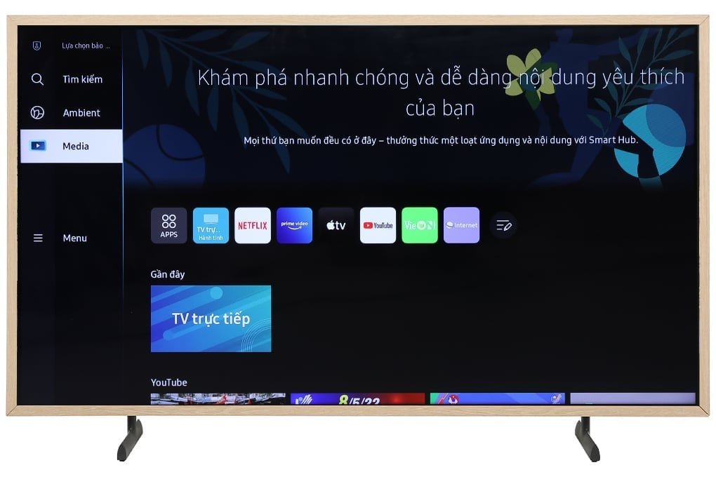 Smart Tivi Samsung Khung Tranh The Frame QLED 65 inch 65LS03BA