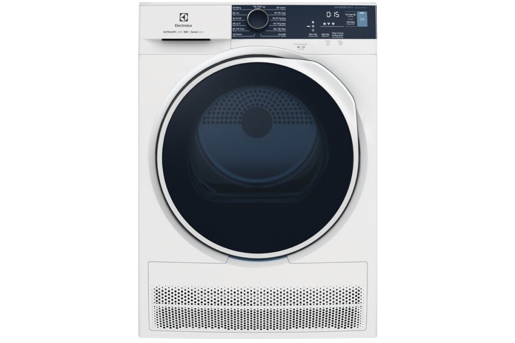 Máy sấy bơm nhiệt Electrolux Inverter 9 kg EDH903R9WB