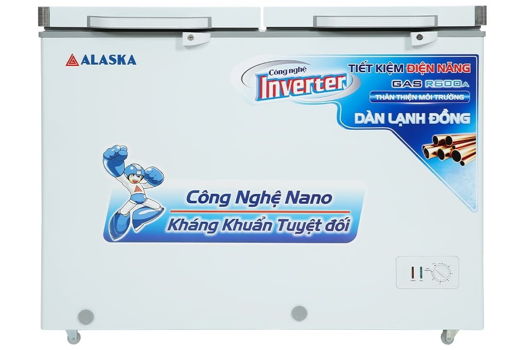 Tủ đông Alaska Inverter 312 lít BCD-5068CI