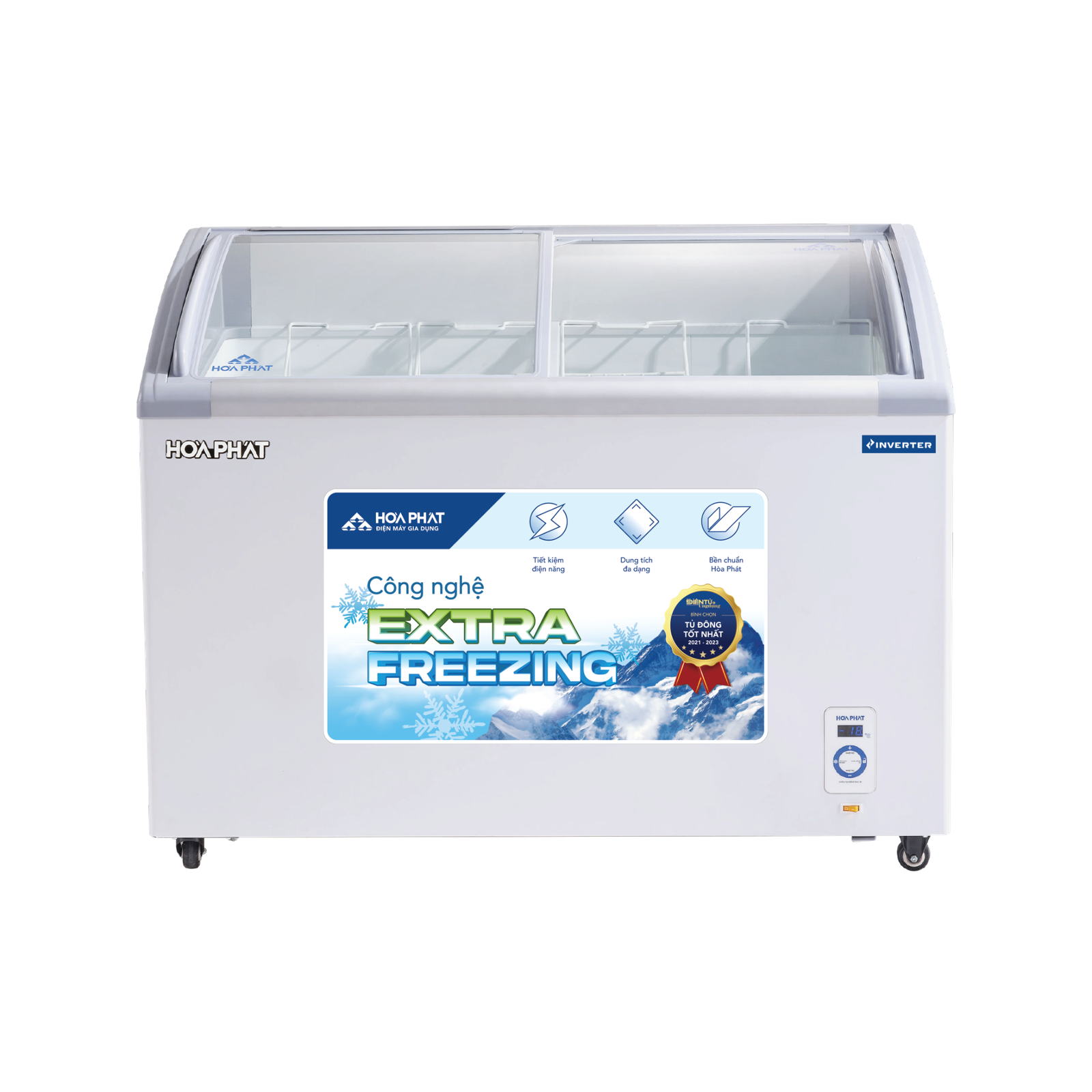 Tủ đông Hòa Phát 1 ngăn 2 cánh HSF AD6280.C1