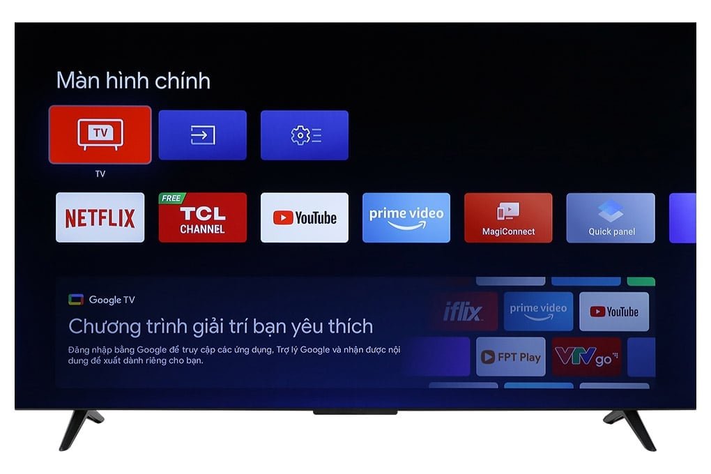 Android Tivi TCL 4K 55 inch 55P725