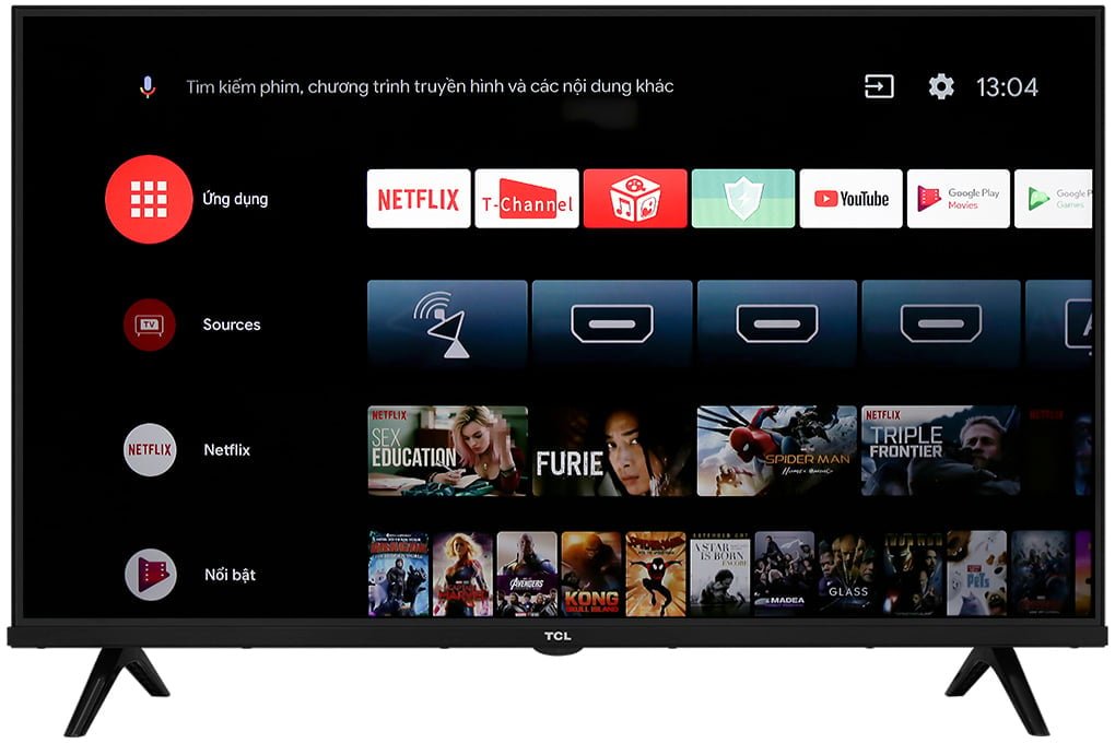 Tivi TCL 43P745 4K Google 43inch