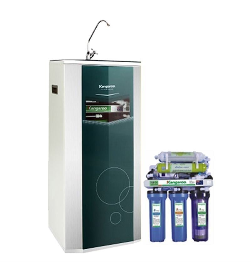 Máy lọc nước Kangaroo 7 lõi lọc có vỏ tủ – KG104A VTU
