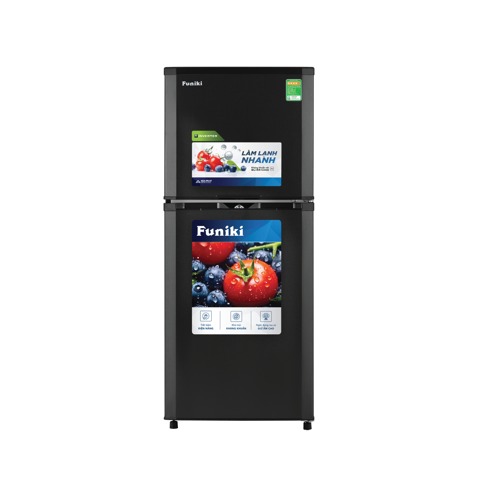 Tủ lạnh Funiki Inverter 185 lít HR T8185TDG